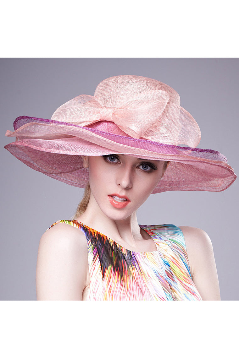 Ladies' Beautiful Spring/Summer Cambric With Bowler /Cloche Hat