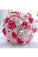 Elegant Round Satin/Ribbon Bridal Bouquets