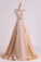 2022 Prom Dresses Bateau Ball Gown Lace Bodice With Long Taffeta Skirt Sweep Train
