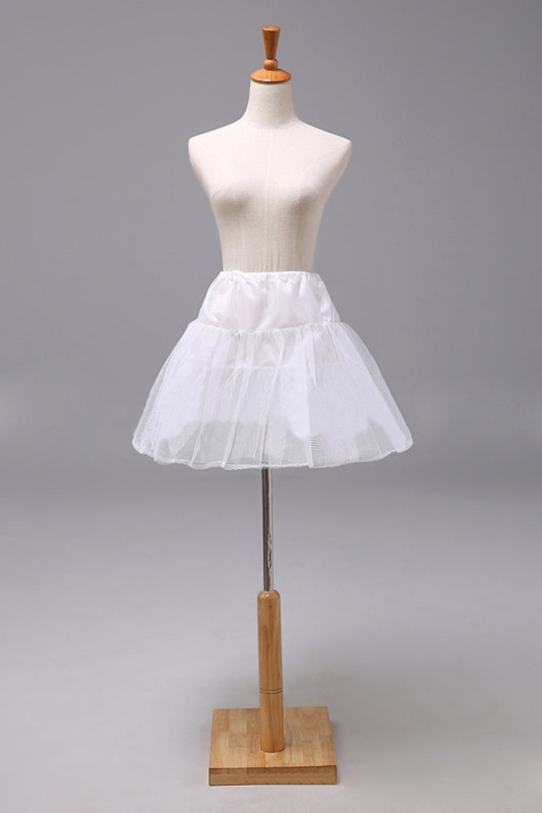 Children Tulle Short Length 3 Tiers Petticoats #17