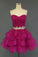 Homecoming Dresses Sweetheart A Line Tulle Short/Mini