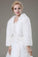Concise Long Sleeves Faux Fur Wedding Wrap