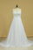 2022 Plus Size Sweetheart Beaded Bust Empire Waist A Line Wedding Dress Chapel Train Tulle With Lace