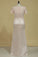 2022 Short Sleeves With Embroidery And Beads Evening Dresses Sheath Satin