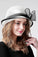 Ladies' Cute Cambric With Bow-Knot Bowler/Cloche Hat