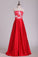 2022 New Arrival Strapless With Applique A Line Satin Evening Dresses Floor Length