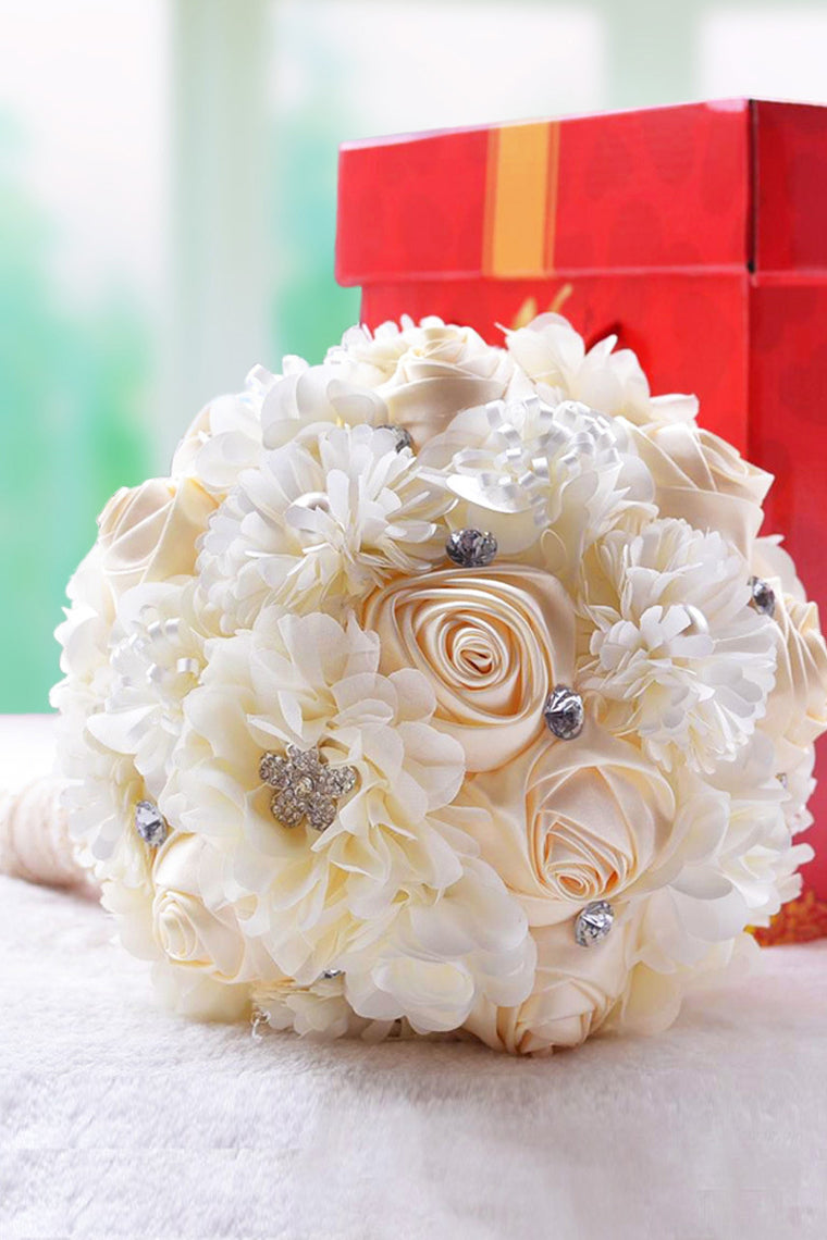 Gorgeous Round PE Bridal Bouquets/BridesmaidBouquets