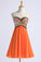 2024 Homecoming Dresses A Line Short/Mini Sweetheart With Beads