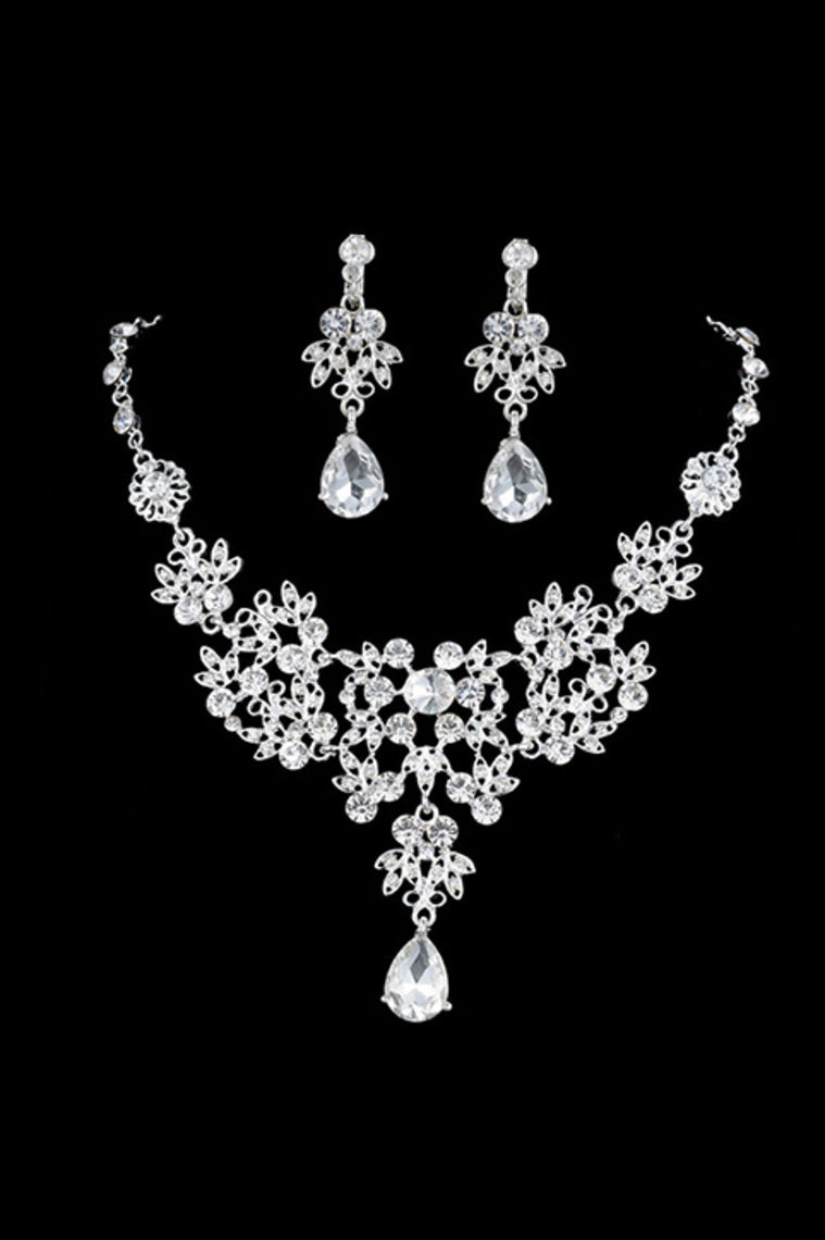 Alloy With Rhinestone Ladies' Jewelry Sets #XL005