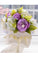 Pretty Round Satin/Silk Bridal Bouquets