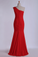 2024 Bridesmaid Dresses One Shoulder Trumpet/Mermaid Chiffon Floor Length