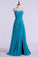 2024 Sweetheart Chiffon Bridesmaid Dresses A-Line With Slit