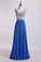 2022 Bicolor Off The Shoulder Prom Dress Beaded Lace Bodice Chiffon Floor Length
