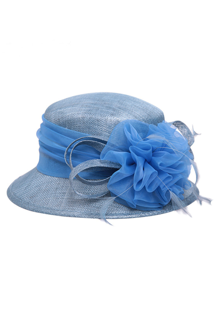 Ladies' Elegant Cambric With Bowler /Cloche Hat