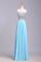 2024 Big Clearance Prom Dresses A-Line Sweetheart Chiffon Floor Length With Beading/Sequins