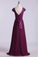 2024 Cap Sleeve Chiffon & Lace Bridesmaid Dresses A-Line Floor-Length