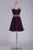 2022 Sweetheart Short/Mini Chiffon With Ruffles And Beads A Line Homecoming Dresses