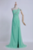 2024 One Shoulder Prom Dresses Sheath/Column Split Front Floor Length