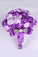 Round Satin/Peral/Brooch Bridal Bouquets