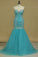 2024 Sweetheart Prom Dresses Mermaid/Trumpet With Applique And Beads Floor-Length