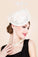 Ladies' Beautiful Cambric With Feather Fascinators