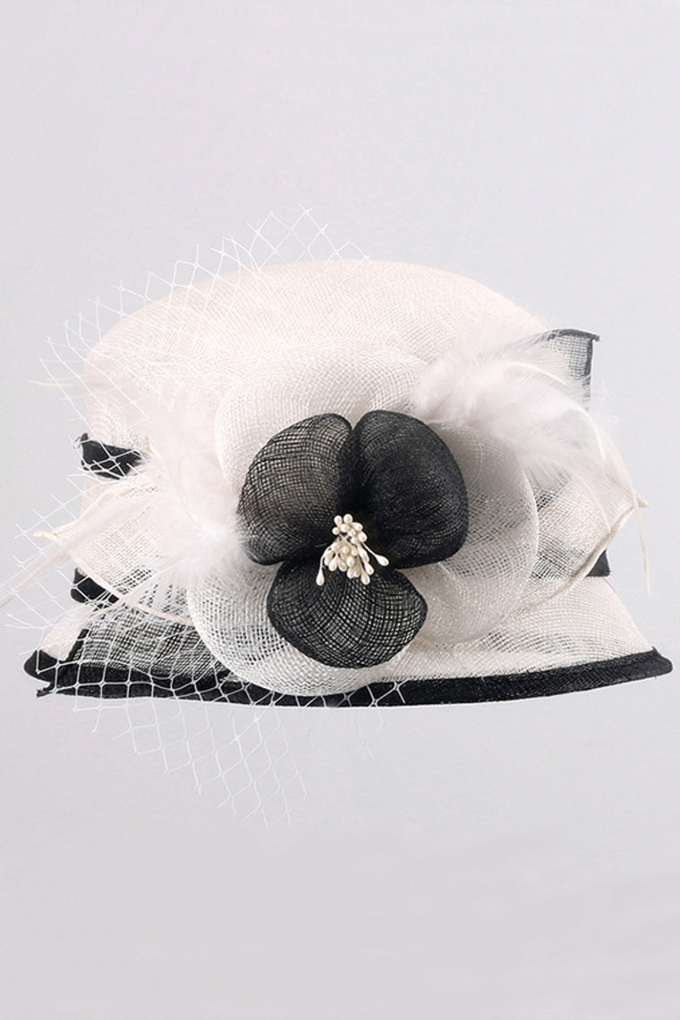 Ladies' Beautiful Cambric With Bowler/Cloche Hat