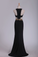 2022 Spandex Scoop Evening Dresses Sheath With Beading And Slit