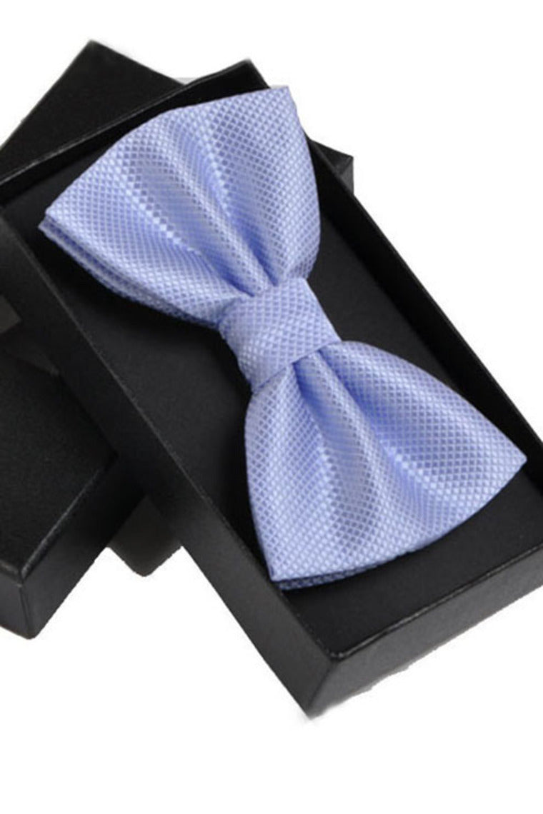 Fashion Polyester Bow Tie Lavender