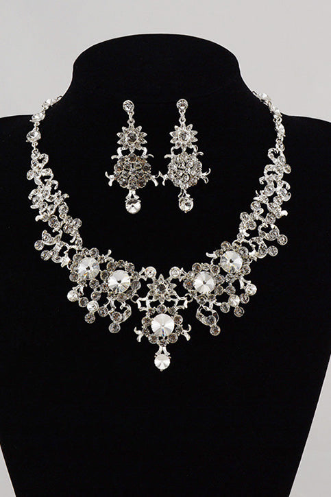 Elegant Alloy Ladies' Jewelry Sets #TL025
