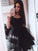 Thalia A-Line/Princess Sleeveless Satin Strapless Homecoming Dresses Short/Mini Dresses