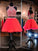 A-Line/Princess Sleeveless Halter Tulle Beading Short/Mini Homecoming Dresses Two Marely Piece Dresses