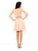 A-Line/Princess Sheer Neck Beading Homecoming Dresses Sleeveless Short Chiffon Karma Two Piece Dresses