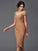 Sheath/Column Sweetheart Applique Short Sleeves Skyler High Low Chiffon Cocktail Homecoming Dresses Dresses