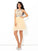 Keira Homecoming Dresses A-Line/Princess Sheer Neck Beading Sleeveless Short Net Cocktail Dresses