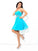 A-Line/Princess Adyson Sweetheart Pleats Sleeveless Short Chiffon Cocktail Dresses Homecoming Dresses